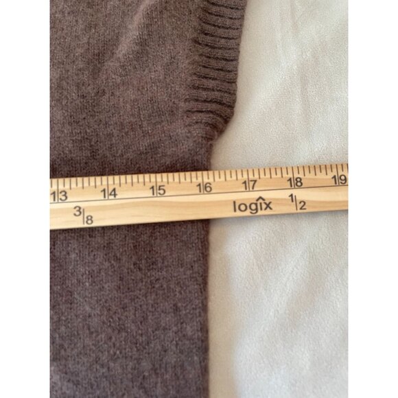 Rare Mint Women Wool Cashmere Knit Sweater Top Details & Ribbed Hem Y2K - Picture 3 of 13